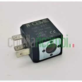 Bobina elettrovalvola a51 4w 12v foro 10mm Ceme Q083