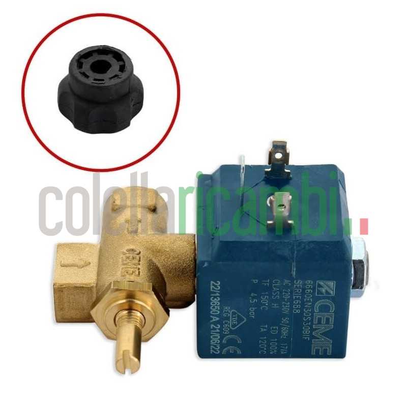 Elettrovalvola CEME attacco femmina/femmina 1/4 x 7W - 220V professionale con regolatore di vapore Q112