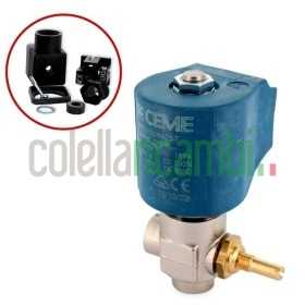 Elettrovalvola CEME attacco femmina/femmina 1/4 x 12W - 220V professionale con regolatore di vapore