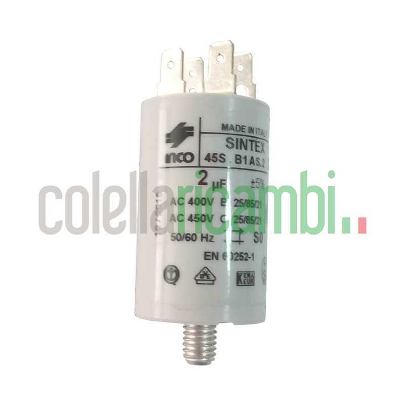 Condensatore universale 2µF per motori 00801004
