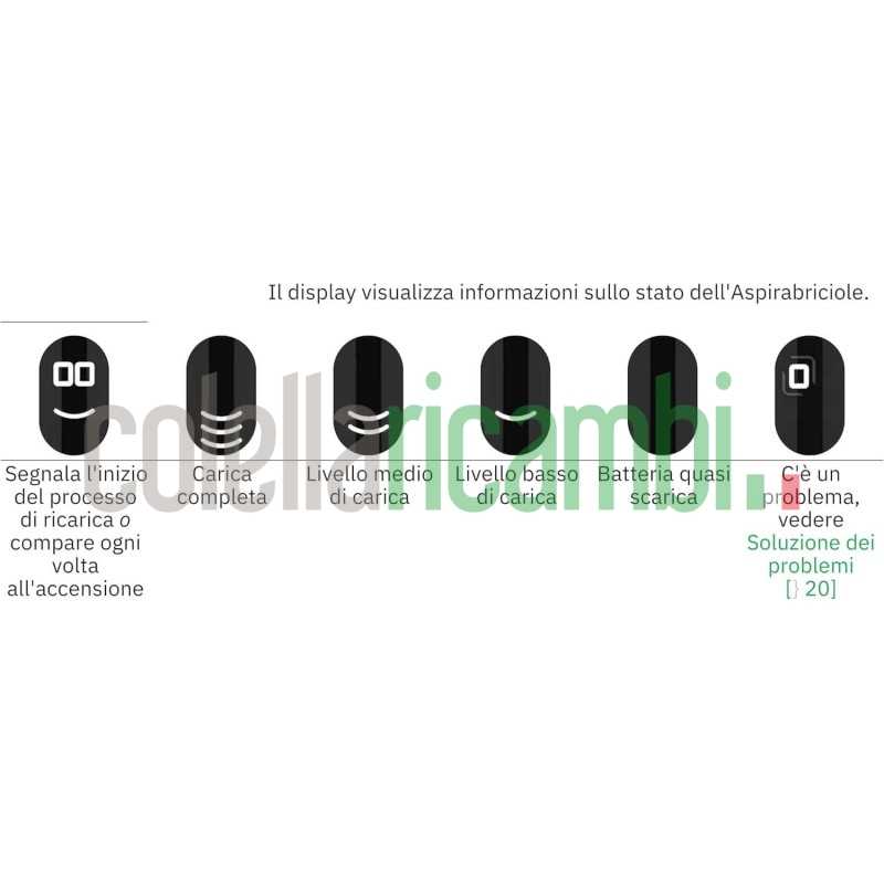 Aspirabriciole Folletto VM7 Originale Vorwerk