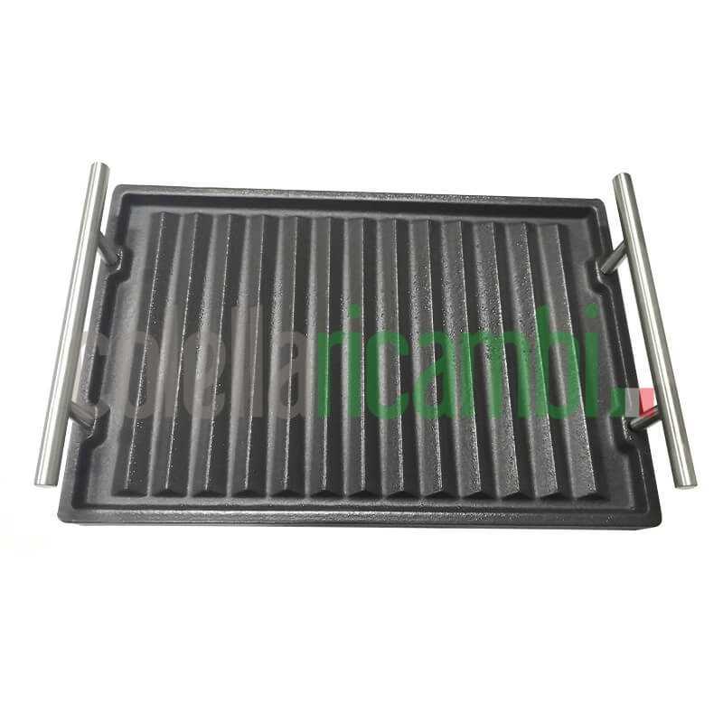 Bistecchiera In Ghisa 30X20 C-Maniglie universale 36101001