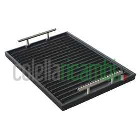 Bistecchiera In Ghisa 43X30 C-Maniglie universale 36101002