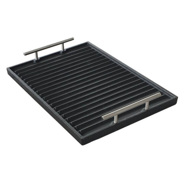 Bistecchiera In Ghisa 43X30 C-Maniglie universale 36101002