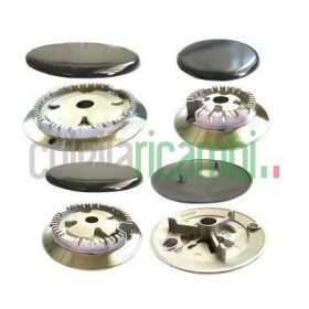 Kit completo bruciatori e piattelli 4 fuochi cucina a gas Whirlpool BB2565