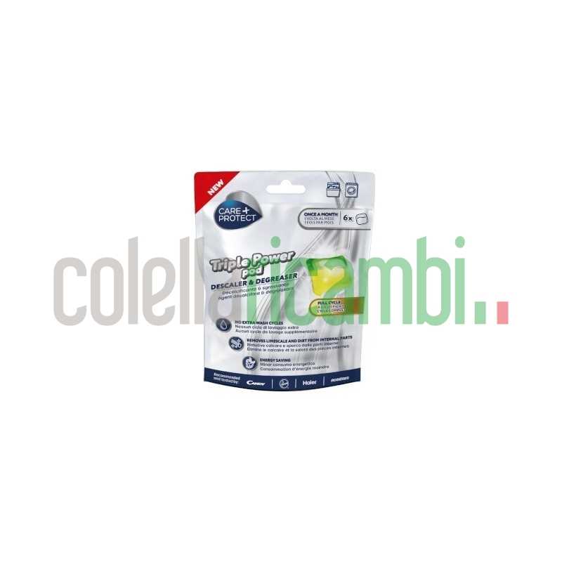 CARE + PROTECT Triple Power Pod anticalcare e sgrassanti per lavatrice/lavastoviglie Hoover 35602815