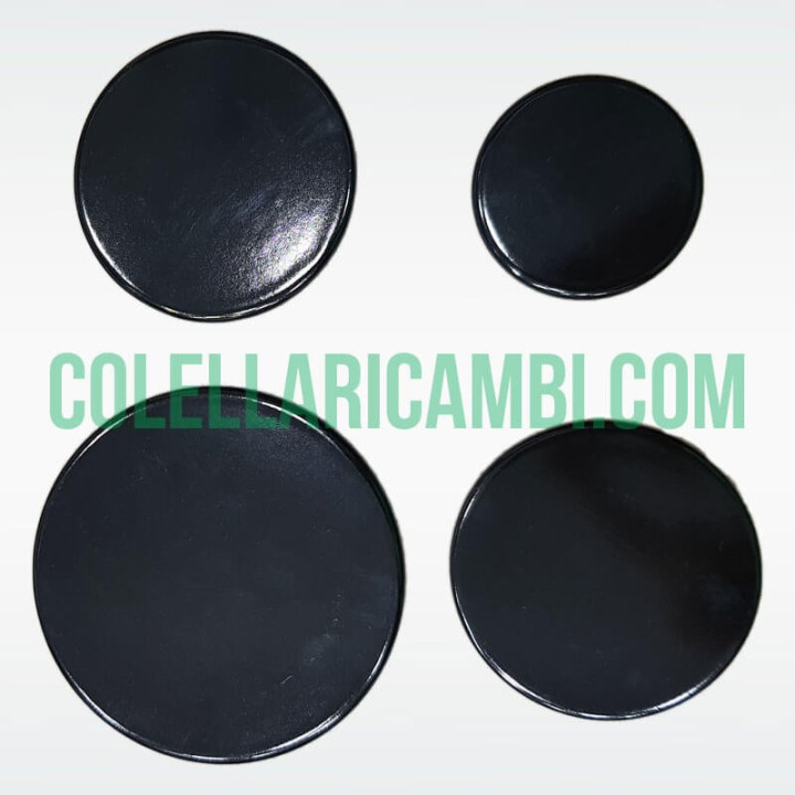 Kit Completo Bruciatori e Piattelli Ariston Nardi Indesit 4 Fuochi Cucina A Gas 390CU012