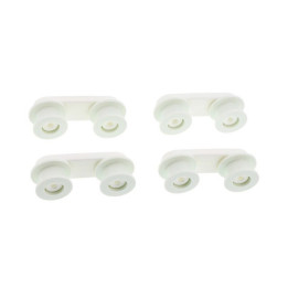 Kit 4 supporti rotelle cestello lavastoviglie Electrolux 50269972001