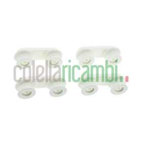 Kit 4 supporti rotelle cestello lavastoviglie Electrolux 50269972001