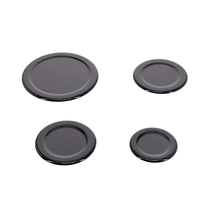 Kit 4 piattelli coperture bruciatori Electrolux 4055093597