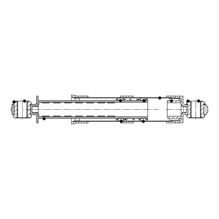 Ammortizzatore 60N Lavatrice Rex Electrolux Aeg 8581322553513