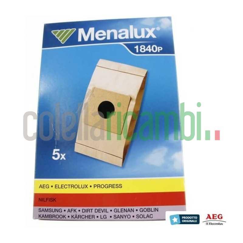 Confezione sacchetti aspirapolvere 1840P Menalux 9002561109