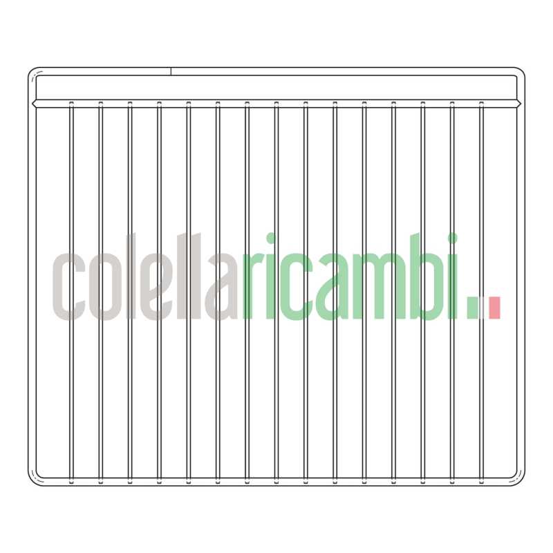 Griglia grill 422,8x347x20.3mm Electrolux 8583546595023