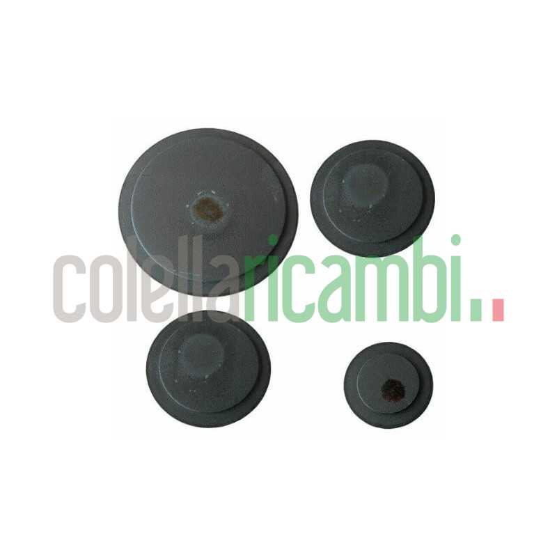 Kit completo spartifiamma e piattelli Indesit 4 fuochi cucina a gas Ariston SS0228