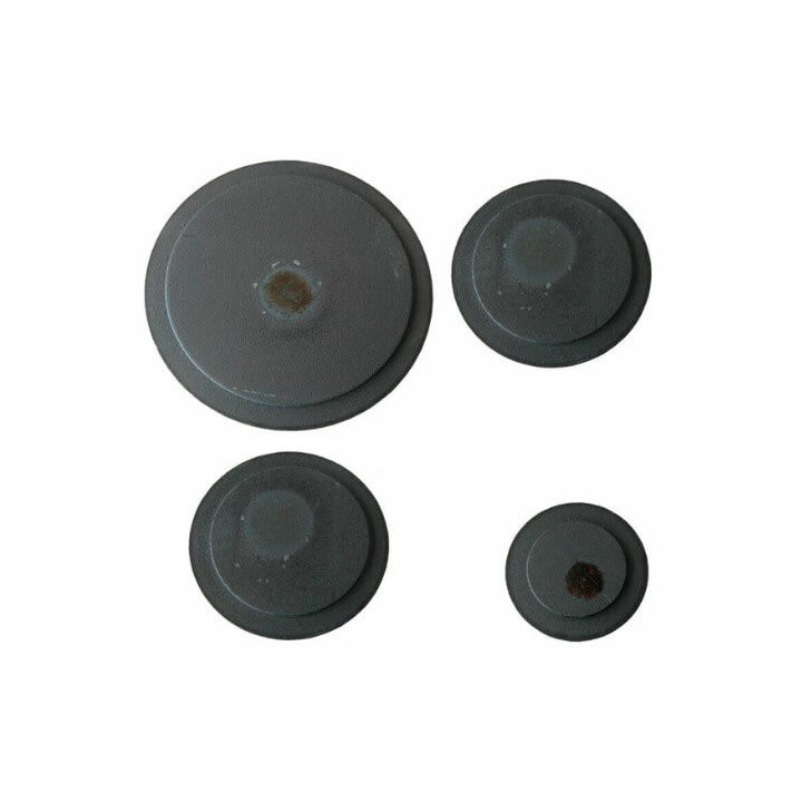 Kit completo spartifiamma e piattelli Indesit 4 fuochi cucina a gas Ariston SS0228
