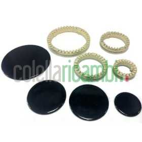 Kit completo spartifiamma e piattelli Indesit 4 fuochi cucina a gas Ariston SS0228