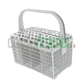 Cestello portaposate completo di colore grigio chiaro per lavastoviglie Electrolux 1525593008