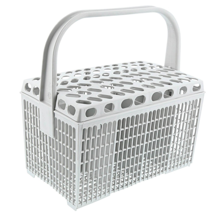 Cestello portaposate completo di colore grigio chiaro per lavastoviglie Electrolux 1525593008