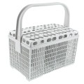 Cestello portaposate completo di colore grigio chiaro per lavastoviglie Electrolux 1525593008