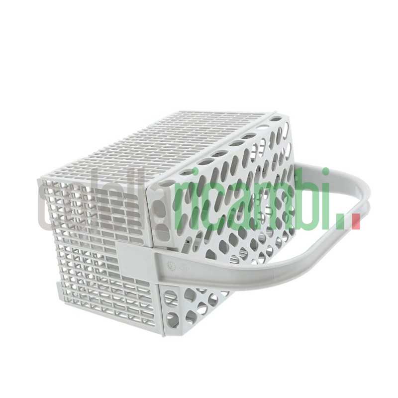 Cestello portaposate completo di colore grigio chiaro per lavastoviglie Electrolux 1525593008