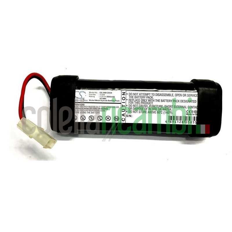 Batteria aspirapolvere NI-MH 7,2V-3600MAH
