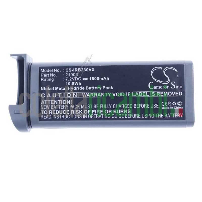 Batteria aspirapolvere 7,2V-1500MAH NI-MH