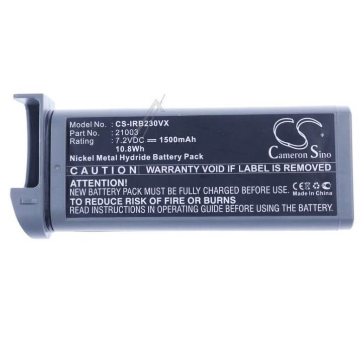 Batteria aspirapolvere 7,2V-1500MAH NI-MH