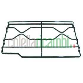 Griglia smaltata nera 2 fuochi piano cottura Ariston P0258