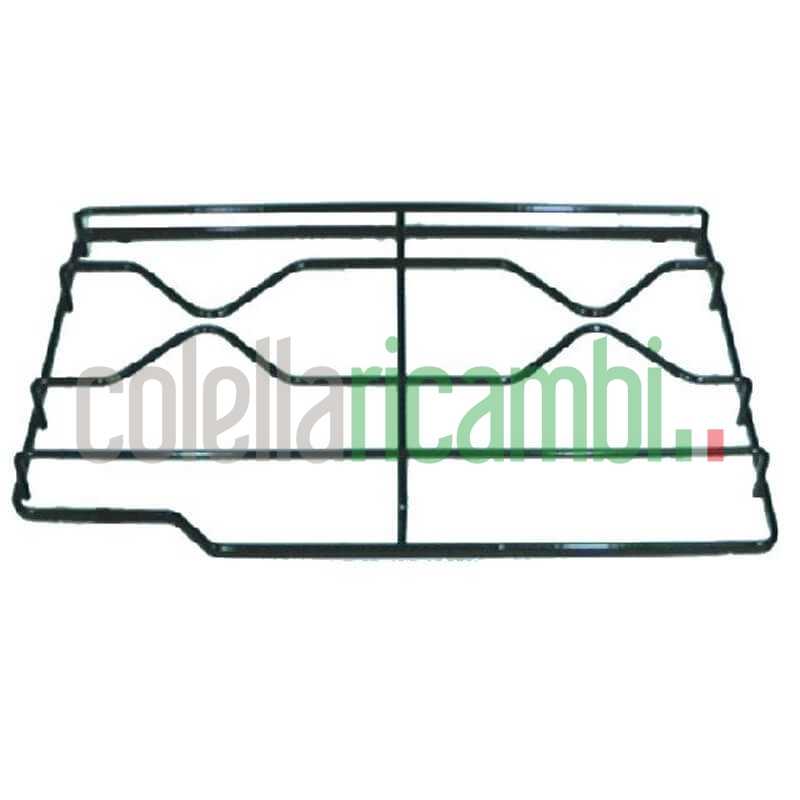 Griglia smaltata nera 2 fuochi piano cottura Ariston P0258