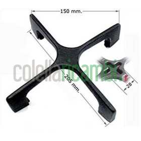 Griglia piano cottura ghisa a croce 1 fuoco Whirpool Ignis G2516