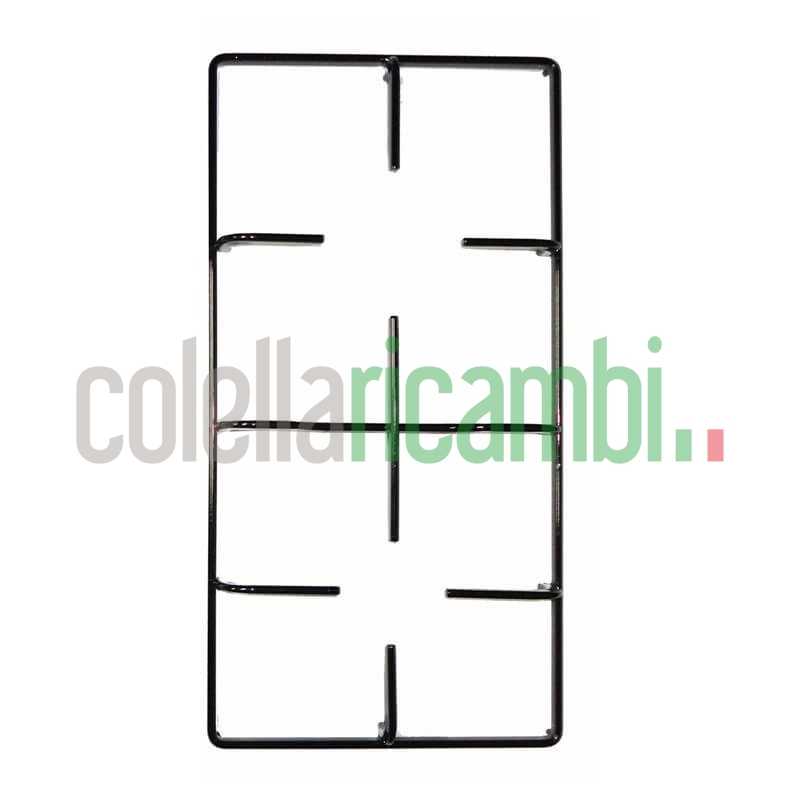 Griglia 2 fuochi in piattina smaltata nera piano cottura Lofra P3251