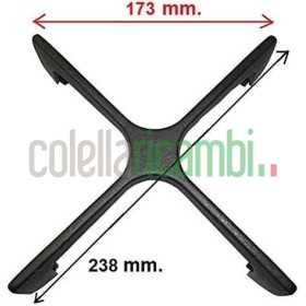 Griglia in ghisa per piano cottura Whirlpool Ignis G2517