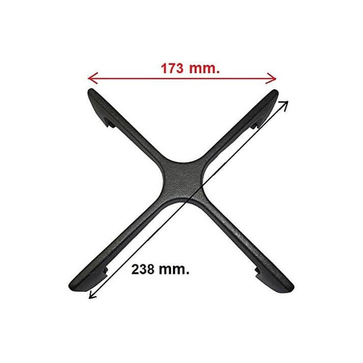 Griglia in ghisa per piano cottura Whirlpool Ignis G2517