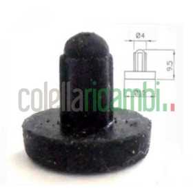 Confezione piedini in gomma griglia piano cottura Whirlpool P0009