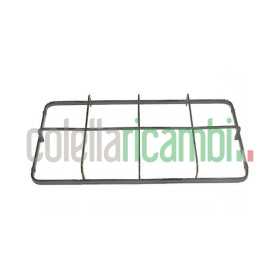 Griglia piattina 2 fuochi nera piano cottura Electrolux P4478