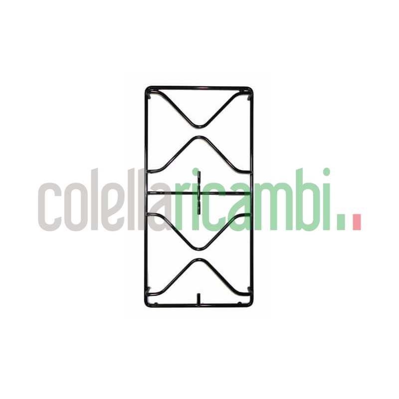 Griglia in piattina smaltata nera 2 fuochi Whirlpool Ignis P2560