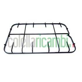 Griglia in piattina 2 fuochi smaltata nera lucida piani cottura Ariston C00094857