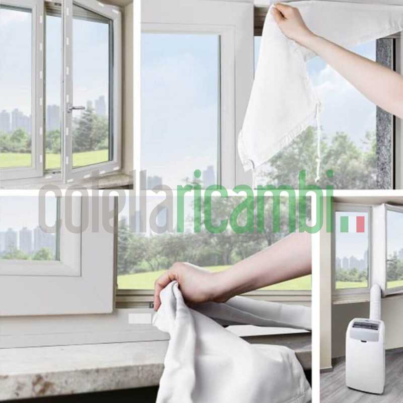 Kit di tenuta aria per porte/finestre per tutti i condizionatori portatili 488000860400