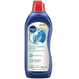 Wpro gel753 - Gel 3 in 1 per lavastoviglie 484010678152