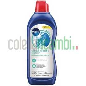 Wpro gel753 - Gel 3 in 1 per lavastoviglie 484010678152