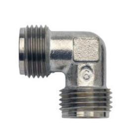 Raccordo a gomito con filetto maschio - maschio G 1/2” M-M universale 31410019