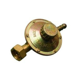 Regolatore GPL a taratura regolabile 20-60 MBAR con attacco orizzontale universale 31610007