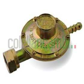 Regolatore GPL a taratura fissa 29 MBAR con attacco orizzontale universale 31610008