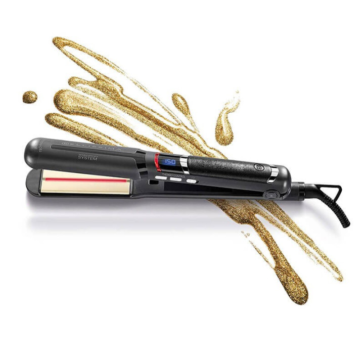 Piastra per Capelli Imetec Bellissima con Tecnologia a Infrarossi B8 100 Capelli Liscio Assoluto o Mosso Definito