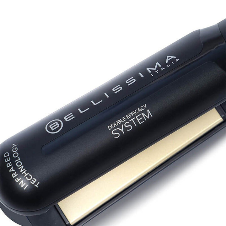Piastra per Capelli Imetec Bellissima con Tecnologia a Infrarossi B8 100 Capelli Liscio Assoluto o Mosso Definito