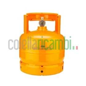 Bombola arancione per propano 2Kg Eurocamping BB02