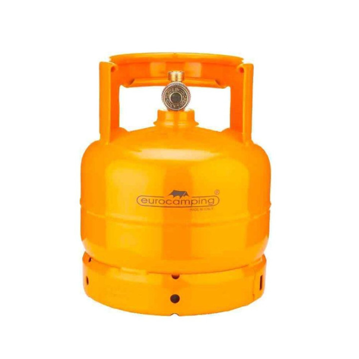 Bombola arancione per propano 2Kg Eurocamping BB02