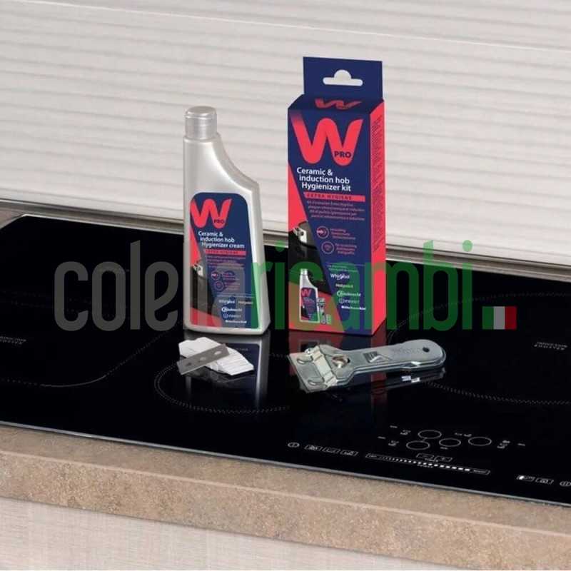 Kit di pulizia per piani in vetroceramica e induzione 484000008418