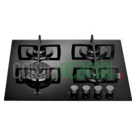 Whirlpool GOA 6423NB Ambient/Urban Piano cottura a gas cm 60 - vetro nero