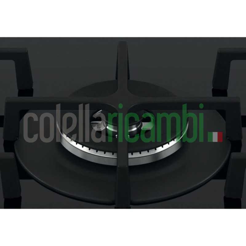 Whirlpool GOA 7523/NB1 Piano cottura a gas cm. 73 - vetro nero